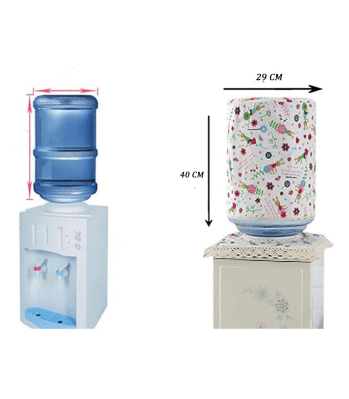 Water Dispenser Bottle Cover, Gallon Water Bottle Dust Poof Cloth, Gallon Cover For Home And Office Water Dispenser Bottle Cover, Gallon Water Bottle Dust Poof Cloth, Gallon Cover For Home And Office